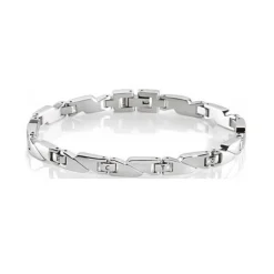 Bracelet Sector SLI59 - Bracelet Gourmette Acier Homme