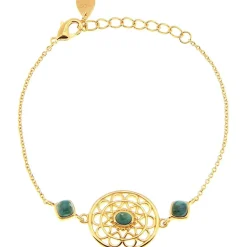 Bracelet Stella Doré & Turquoise