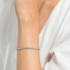 Bracelet Swarovski 1808960 - Bracelet Argent Cristaux Femme