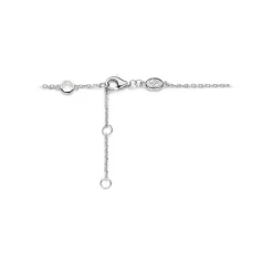 Bracelet Ti Sento - 23033ZI Argent Rhodié Et Maillons Torsadés