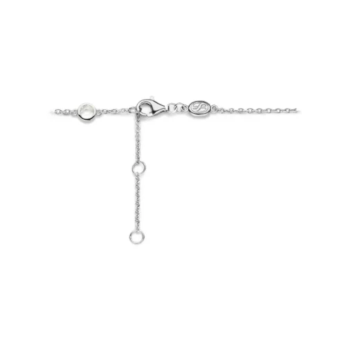 Bracelet Ti Sento - 23033ZI Argent Rhodié Et Maillons Torsadés