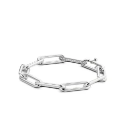 Bracelet Ti Sento 2926ZI - argent grandes mailles rectangulaires Femme