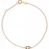 Bracelet Vertigo KISS ME-OR ROSE - Bracelet Acier Diamant Rose Femme