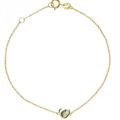 Bracelet Vertigo LOVE ME-OR JAUNE - Bracelet Acier Diamant Jaune Femme