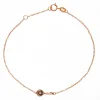 Bracelet Vertigo OPEN ME-OR ROSE - Bracelet Acier Diamant Rose Femme