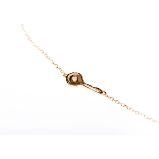 Bracelet Vertigo OPEN ME-OR ROSE - Bracelet Acier Diamant Rose Femme