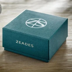 Bracelet Zeades Cabestan Noir - Bracelet Acier Cuir Noir Homme