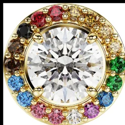 Broche type pin's Swarovski Capsule Pride Tack P Tack - 5685576 multicolore,doré
