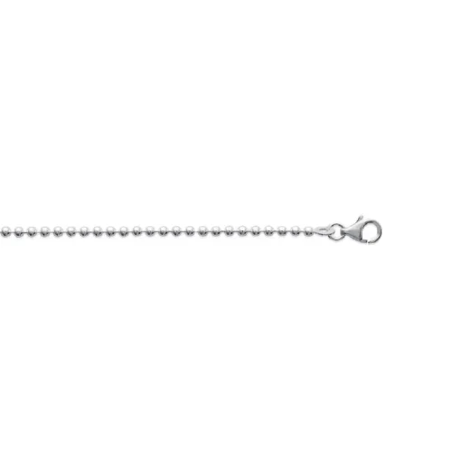 Chaine boule argent 2,2mm Maison de la Bijouterie V60YY0ZV