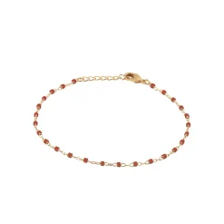 Chaine fantaisie perles miyuki plaqué or Maison de la Bijouterie YU0U6WZV