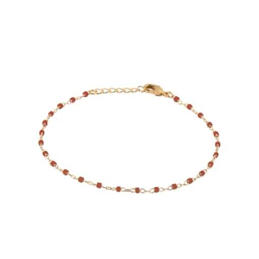 Chaine fantaisie perles miyuki plaqué or Maison de la Bijouterie YU0U6WZV