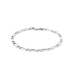 Chaine figaro 1-1 argent 4mm Maison de la Bijouterie Z3ZZ5YYZ