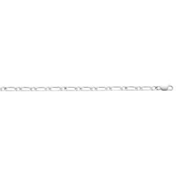 Chaine figaro 1-1 argent 4mm Maison de la Bijouterie Z3ZZ5YYZ