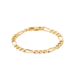 Chaine figaro 1-3 plaqué or homme Maison de la Bijouterie Y33Y00YZ