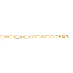 Chaine figaro 1-1 plaqué or homme Maison de la Bijouterie 7mm Y3ZYY0YZ