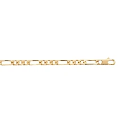 Chaine figaro 1-3 plaqué or homme Maison de la Bijouterie Y33Y00YZ