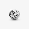 Charm Argent Parsemé de Cœurs Pandora Moments