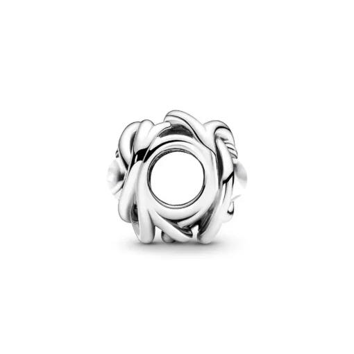 Charm Asymétrique et Perle Pandora - Argent 925/1000