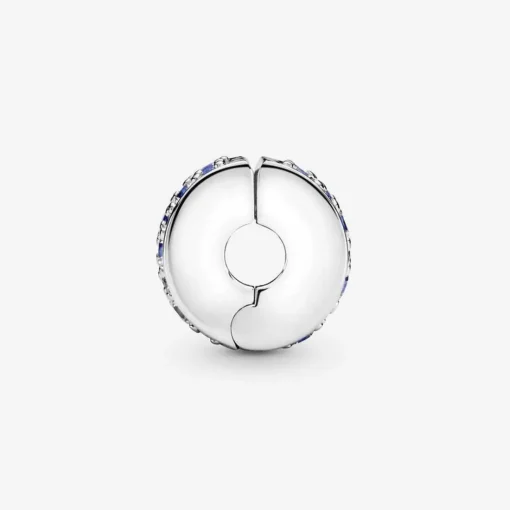 Charm Clip Pandora Moments Pavé Bleu