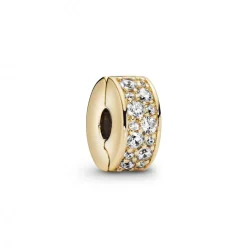 Charm Clip Pavé Transparent Pandora Moments