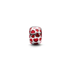 Charm Clip Rond Cœurs
