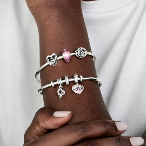Charm Cœur Infinity Love You Mum Fête des mères