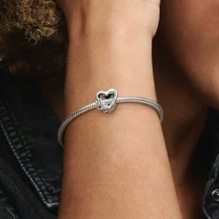 Charm Cœur Infinity Love You Mum Fête des mères