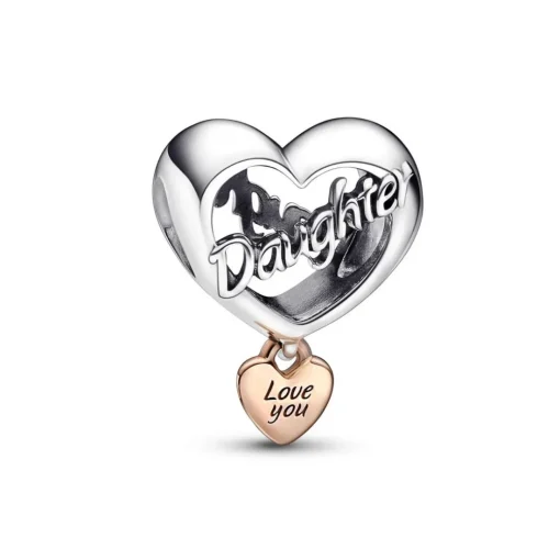 Charm Cœur Love You Daughter - Pandora Moments