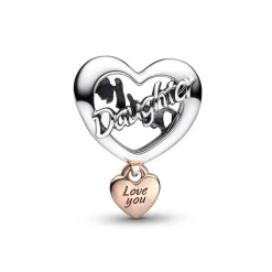 Charm Cœur Love You Daughter - Pandora Moments