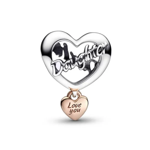 Charm Cœur Love You Daughter - Pandora Moments