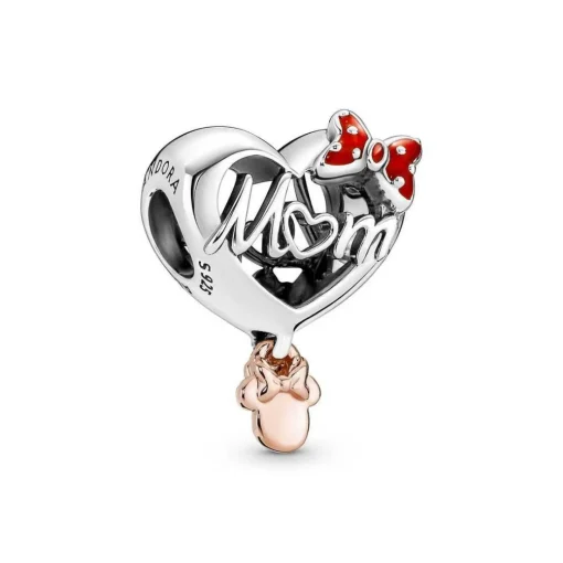 Charm Disney x Pandora - Minnie Cœur Mom