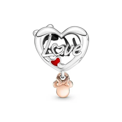 Charm Disney x Pandora - Minnie Cœur Mom