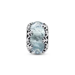 Charm Femme Murano Flocon de Neige Bleu Hivernal Pandora Moments