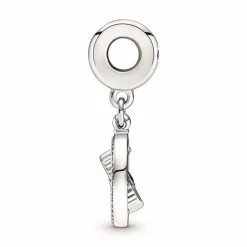 Charm Pandora Moments Boussole rotative avec inscription gravée