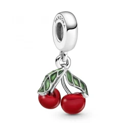 Charm Pendant Cerises Asymétriques - Pandora