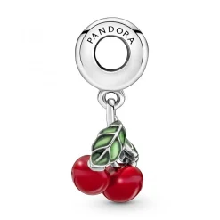 Charm Pendant Cerises Asymétriques - Pandora
