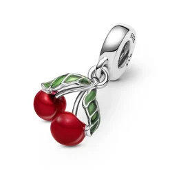 Charm Pendant Cerises Asymétriques - Pandora