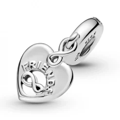 Charm Pendant Cœur Amis Pour Toujours Pandora Bijoux