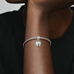 Charm Pendant Cœur de l'Amitié Séparable