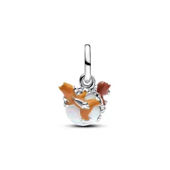 Charm Pendant Disney Boule de Noël Tic et Tac