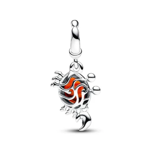 Charm Pendant Disney La Petite Sirène Sébastien le Crabe