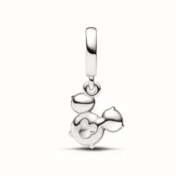 Charm Pendant Disney Tête de Mickey Scintillante