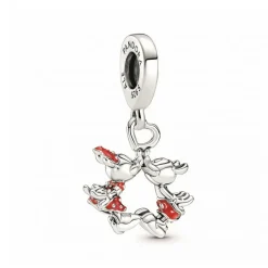 Charm pendant Disney x Pandora baiser Mickey & Minnie