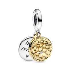 Charm Pendant Double My Pandora - Marguerites Bimatière