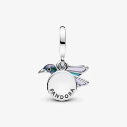 Charm Pendant Double Colibri