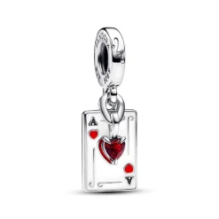 Charm Pendant Double Les Méchants de Disney Reine de Cœur