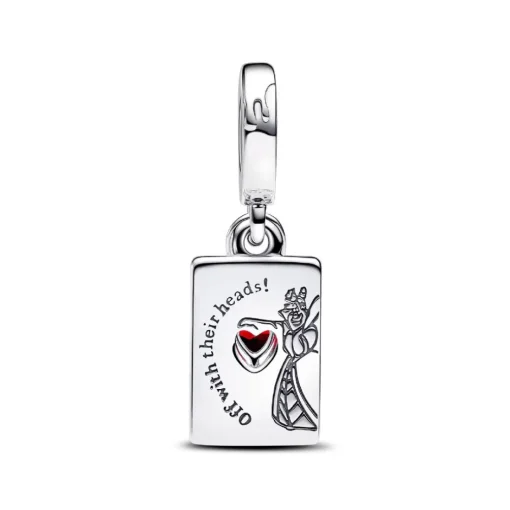 Charm Pendant Double Les Méchants de Disney Reine de Cœur