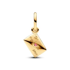 Charm Pendant Enveloppe Lettre d’Amour