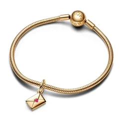 Charm Pendant Enveloppe Lettre d’Amour
