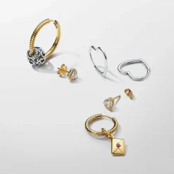 Charm Pendant Enveloppe Lettre d’Amour